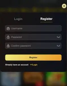 login page of 8w.game in pakistan